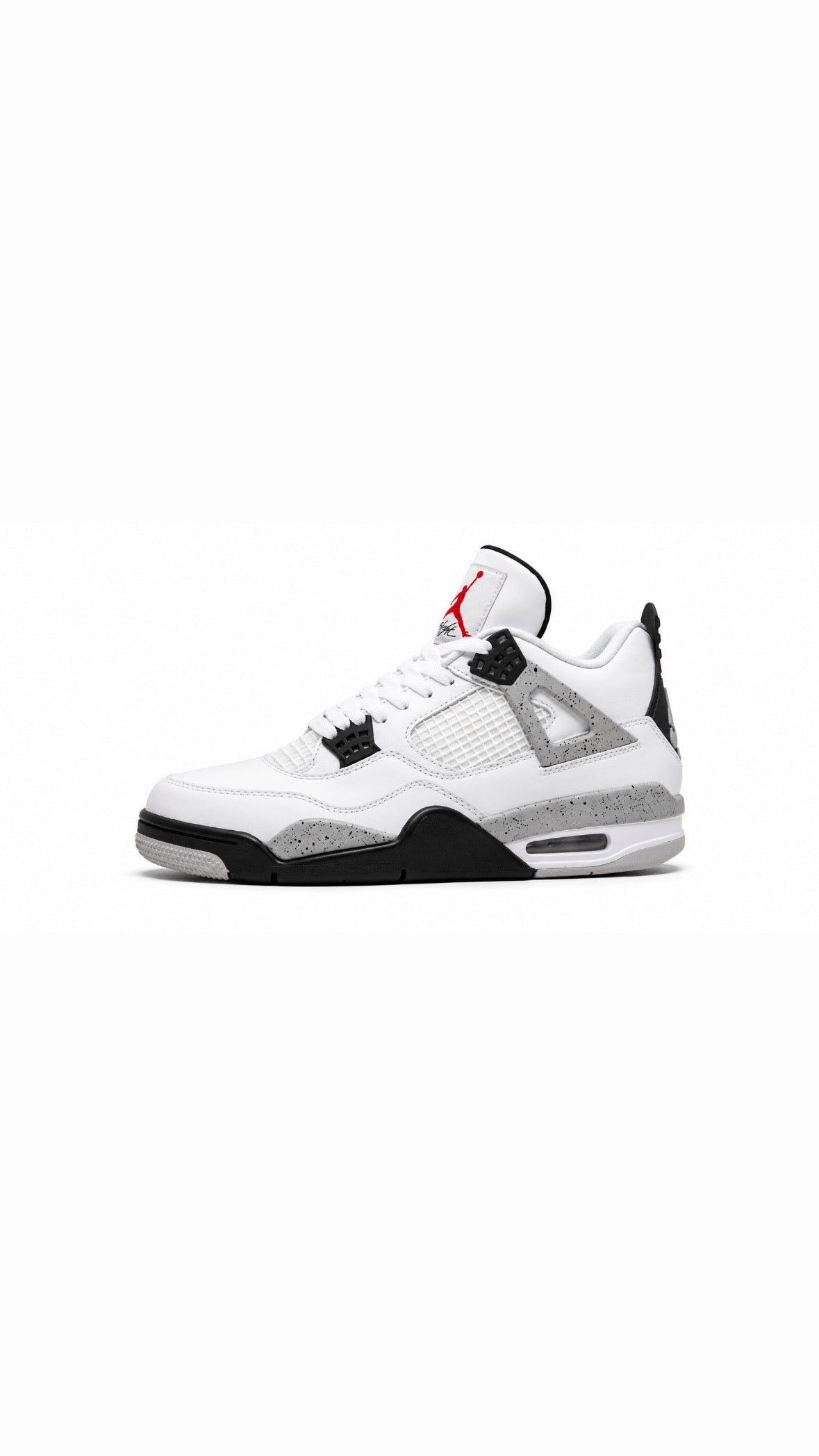 White Jorden 4 Mirorr